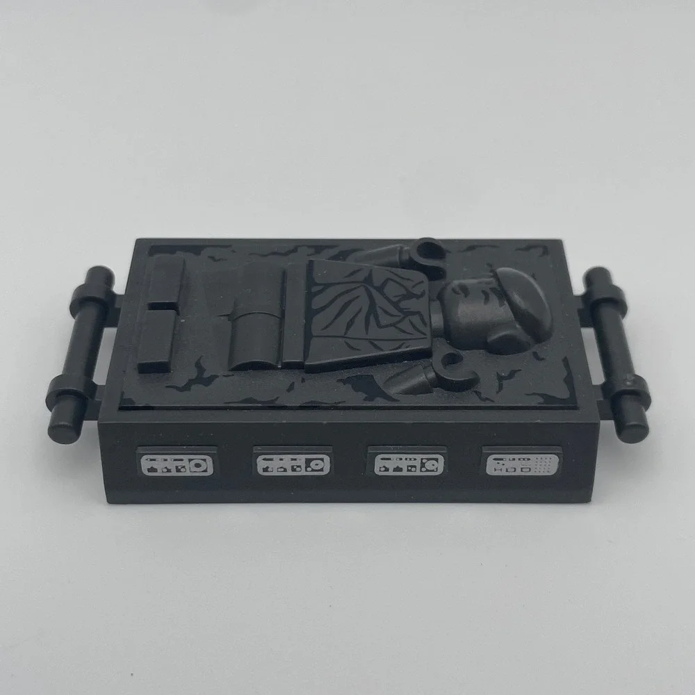 LEGO Star Wars Han Solo in Carbonite Block Piece 87561 Flat Silver Pattern 2009